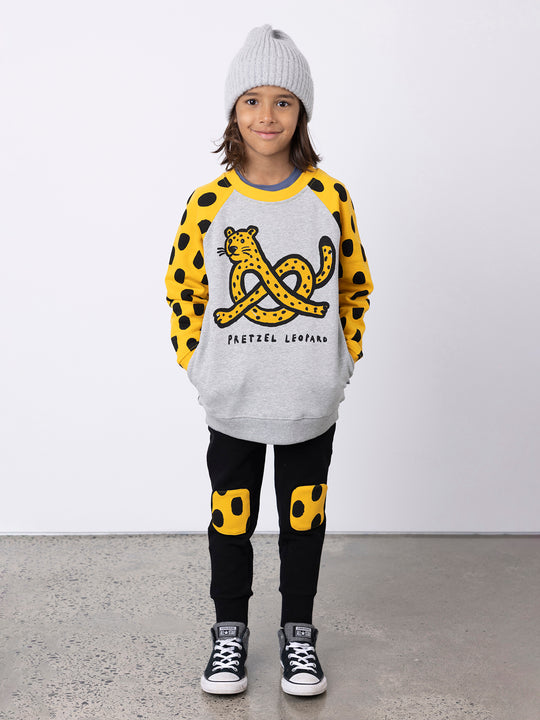 Minti Pretzel Leopard Furry Crew