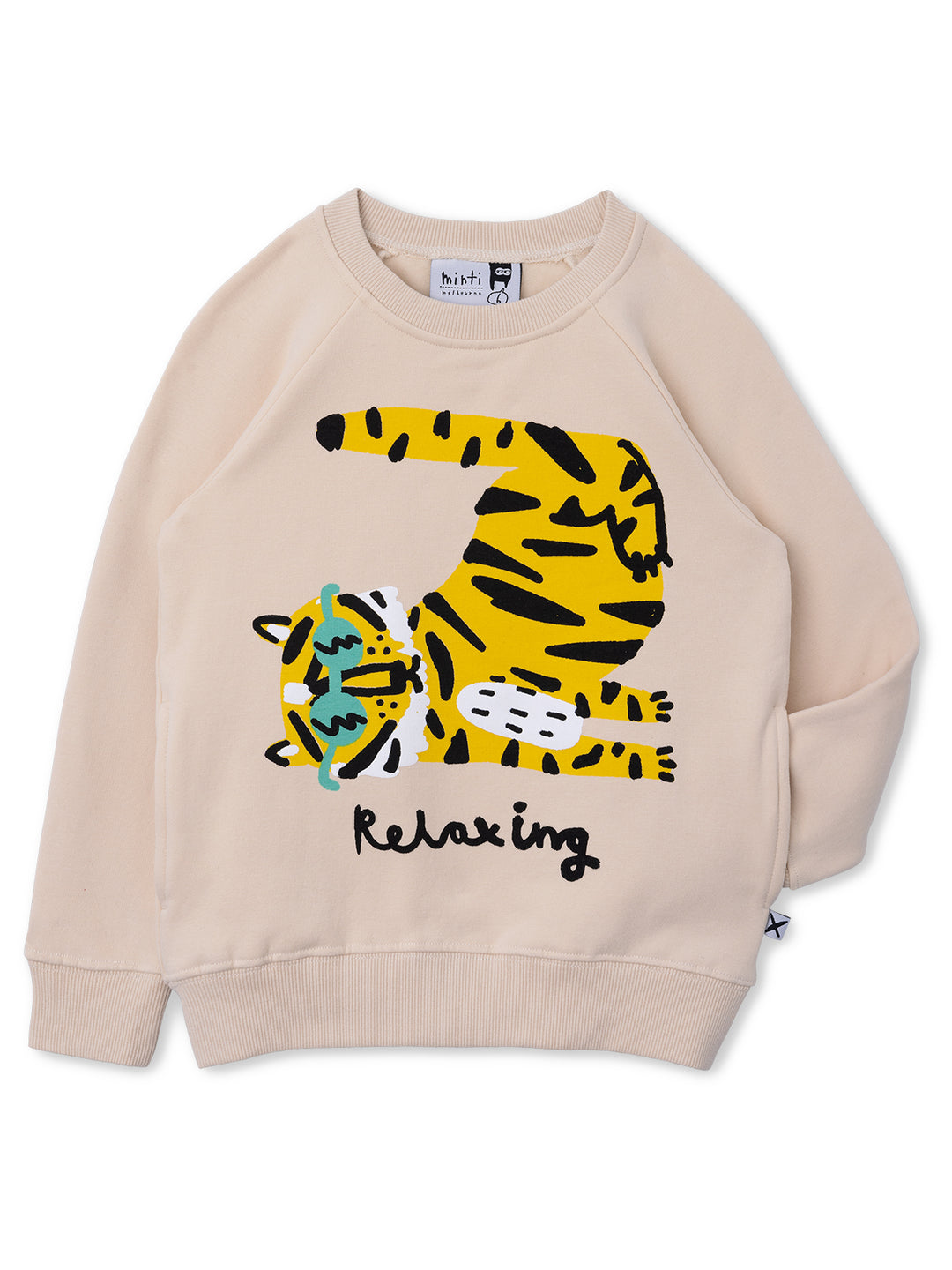 Minti Relaxing Tiger Furry Crew