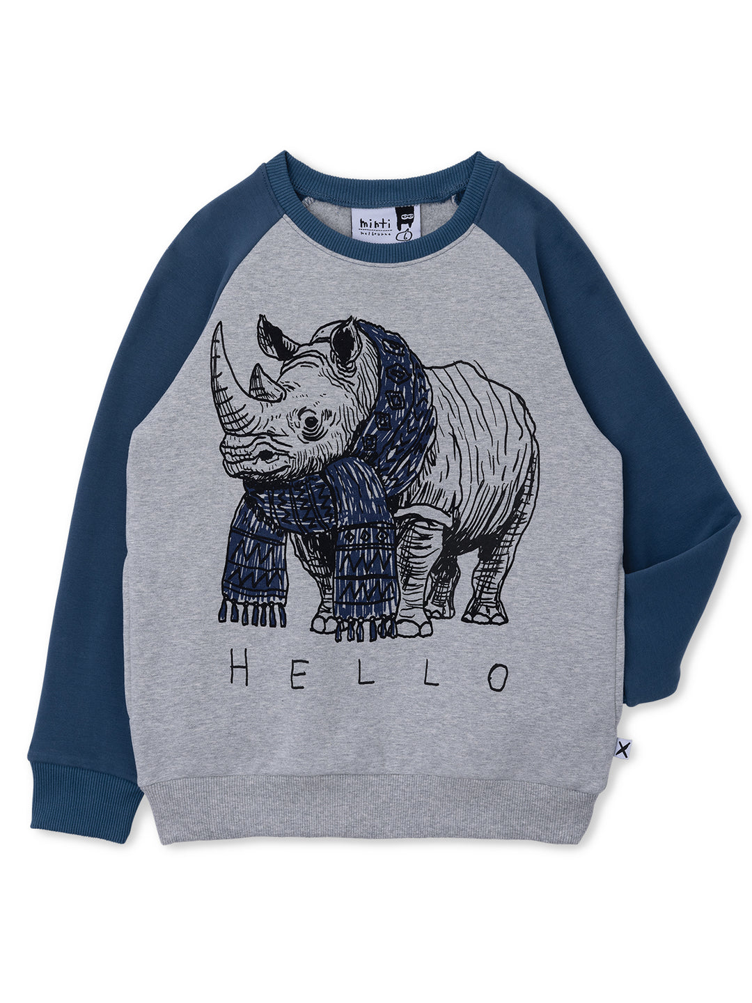 Minti Warm Rhino Furry Crew