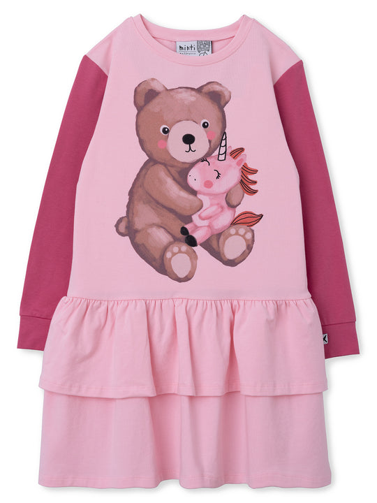 Minti Teddy And Unicorn Dress