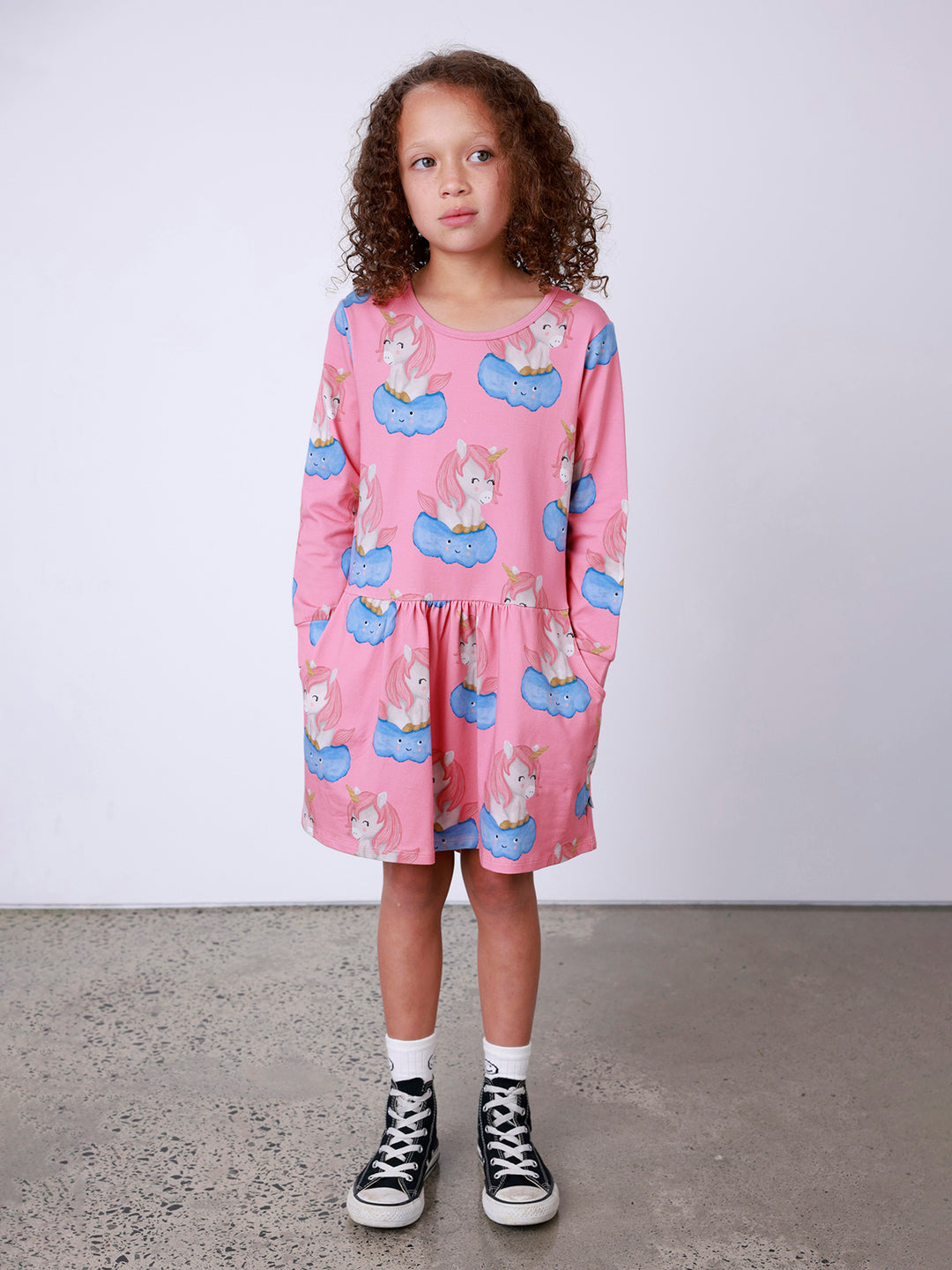 Minti Unicorn On A Cloud Dress