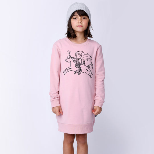 Minti Mermaid And Unicorn Furry Dress