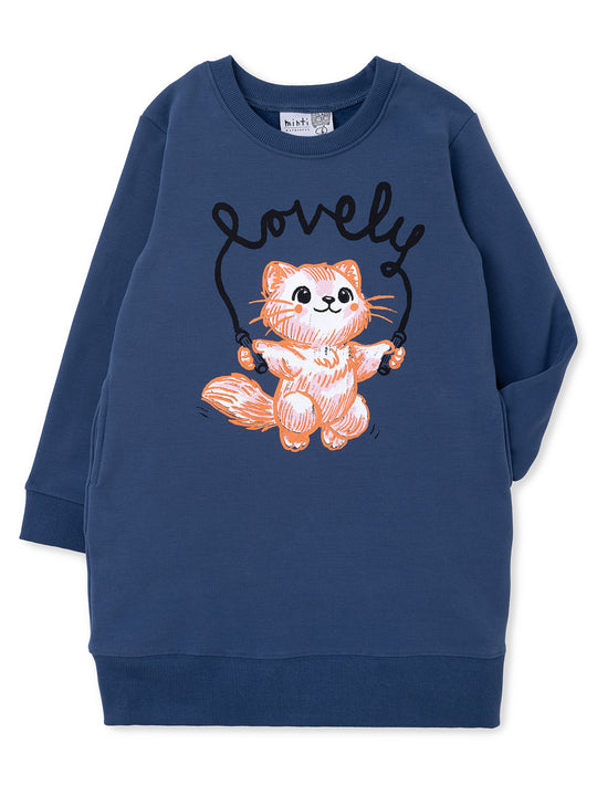 Minti Lovely Kitty Furry Dress