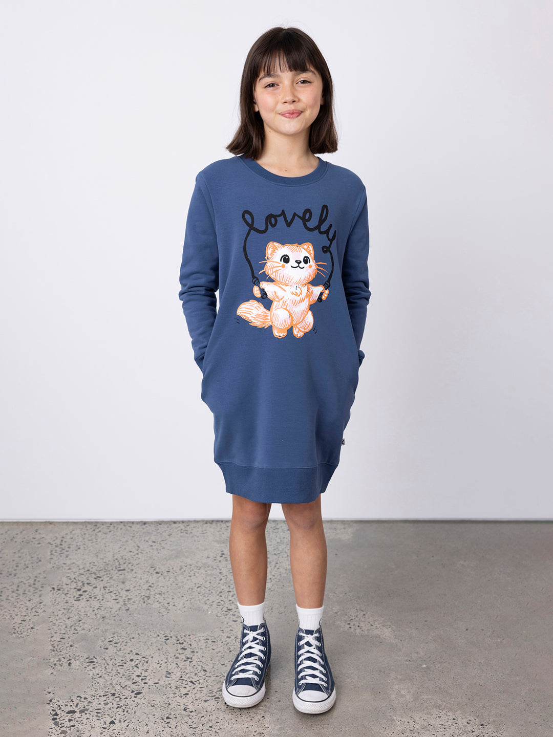 Minti Lovely Kitty Furry Dress