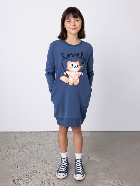 Minti Lovely Kitty Furry Dress