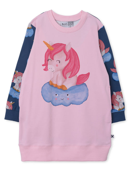 Minti Unicorns On A Cloud Dress