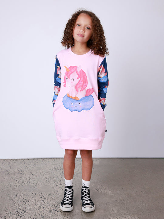 Minti Unicorns On A Cloud Dress