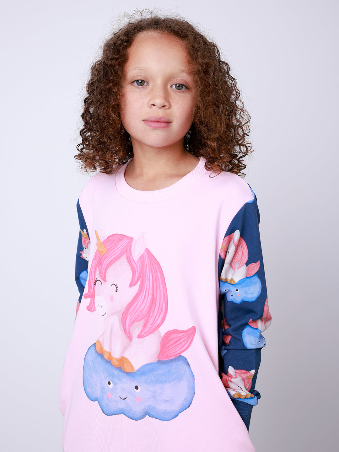 Minti Unicorns On A Cloud Dress