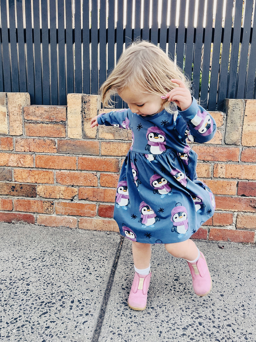 Minti Cosy Penguin Dress