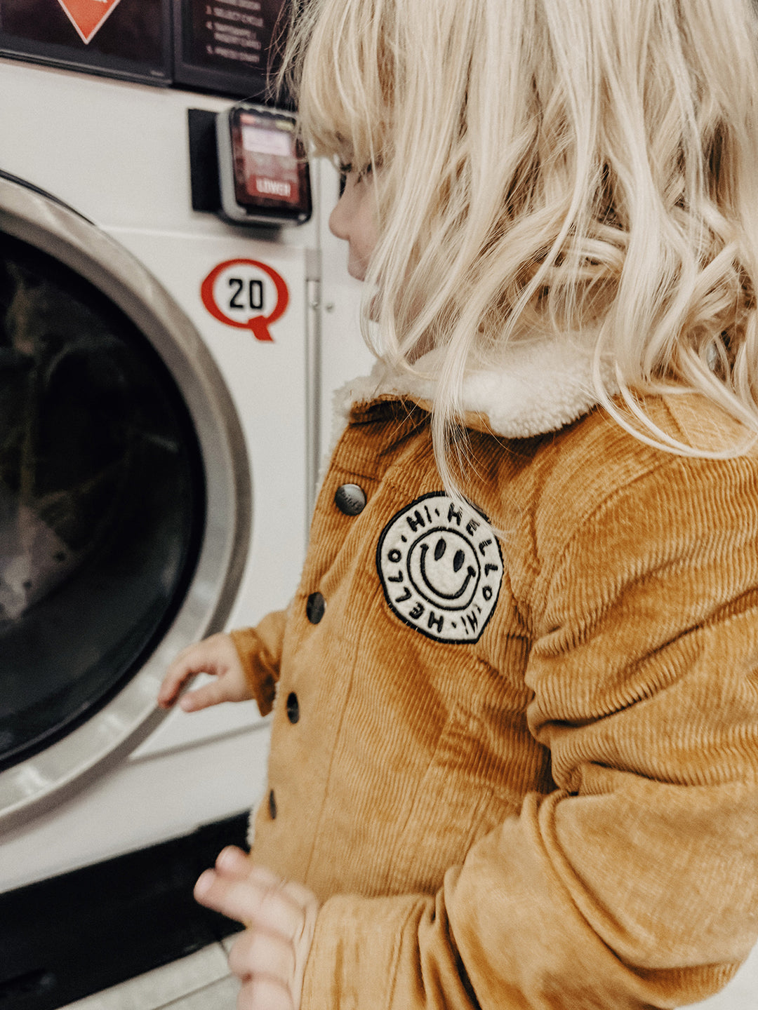 Minti Teddy Lined Cord Bomber
