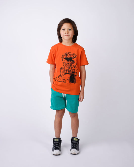 Minti Dino Drummer Tee