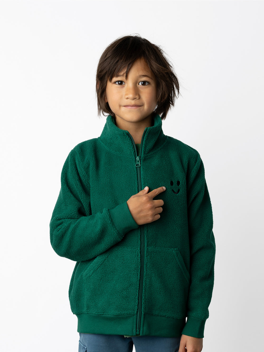 Minti Teddy Zip Up Bomber