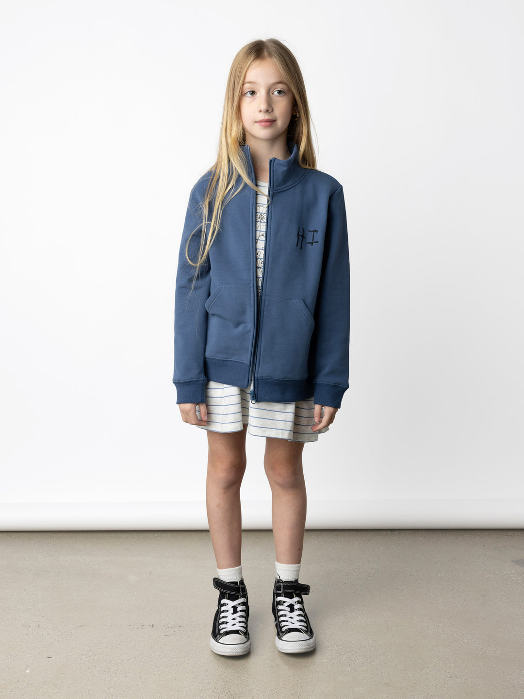 Minti Furry Zip Up Bomber
