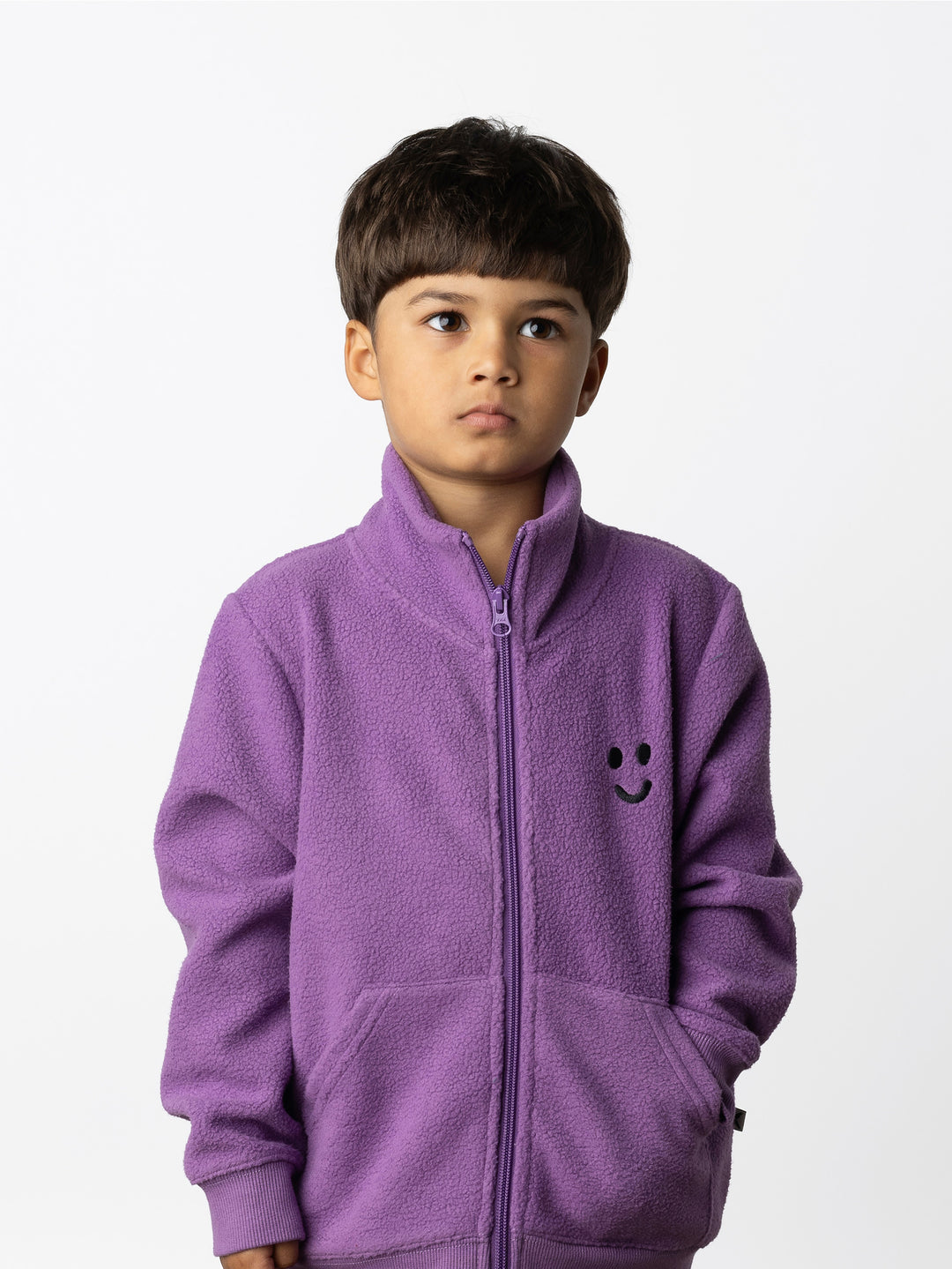 Minti Teddy Zip Up Bomber