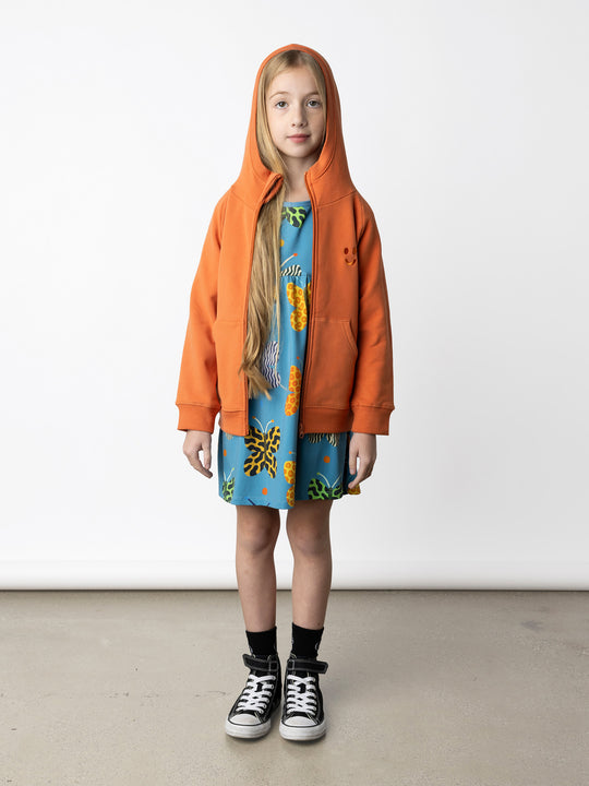 Minti Staple Furry Zip Up