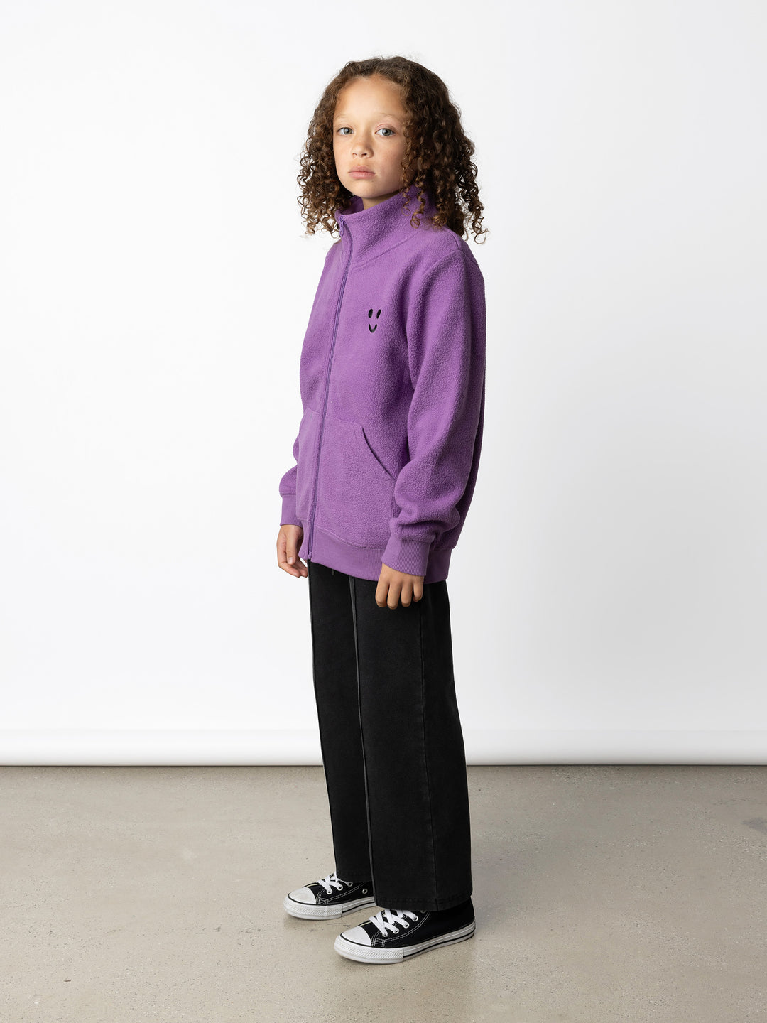 Minti Teddy Zip Up Bomber